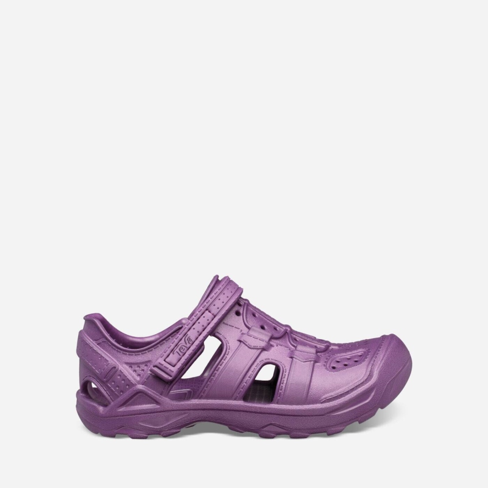 Teva Omnium Drift - Kids' Teva Slip Ons - Purple | India (NEJX17950)